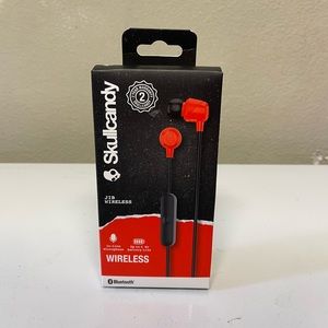 Skull Candy Jib Wireless Earbuds - Red / Black